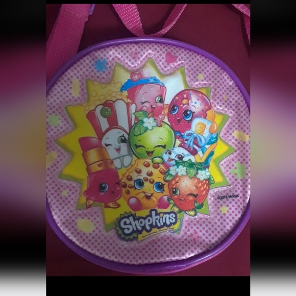 Grils Shopkins Pink Bag - Picture 1 of 4